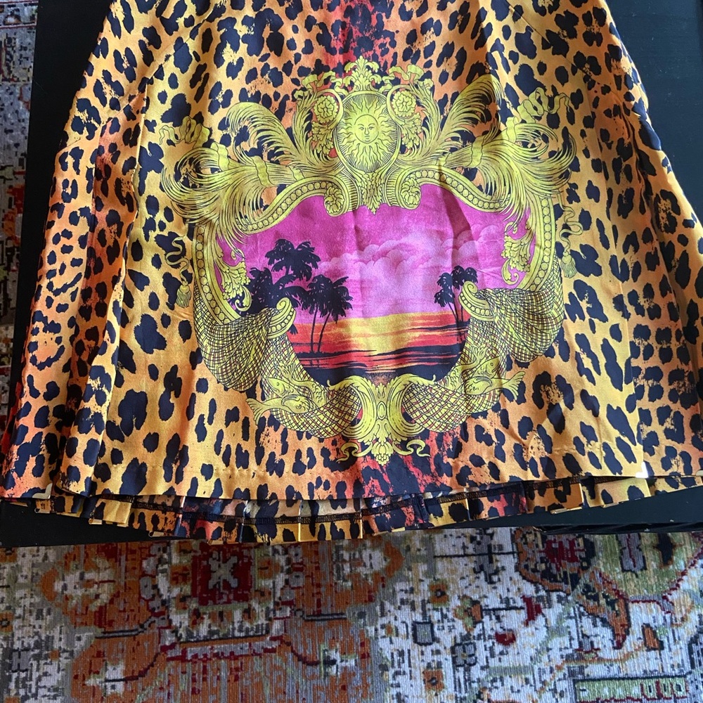 Versace for H&M silk summer mini skirt